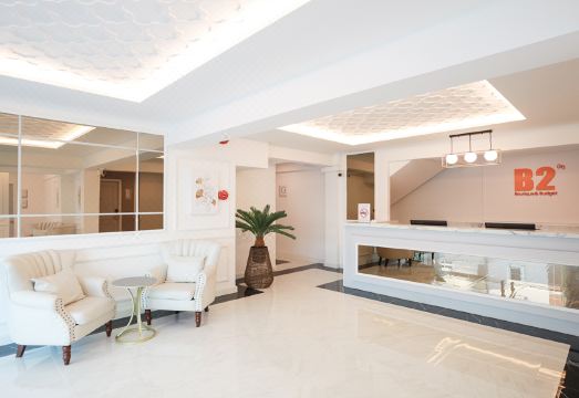 ห้องพักของ B2 Rangsit Boutique & Budget Hotel เตียงใหม่สะอาด สไตล์โมเดิร์น