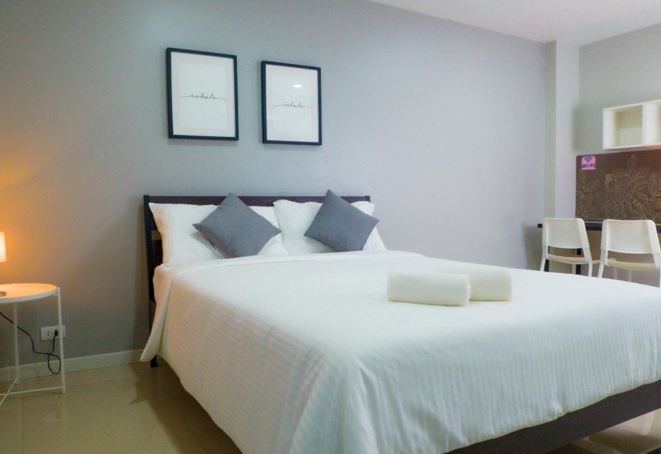 ระเบียงห้องพักของ BM Pattani Apartment ย่านรูสะมิแล ปัตตานี
