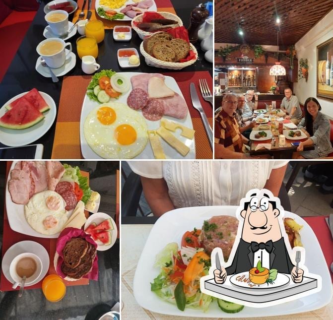 เมนูอาหารสวิสและยุโรปที่ Swiss Food Restaurant and Hotel พัทยาใต้