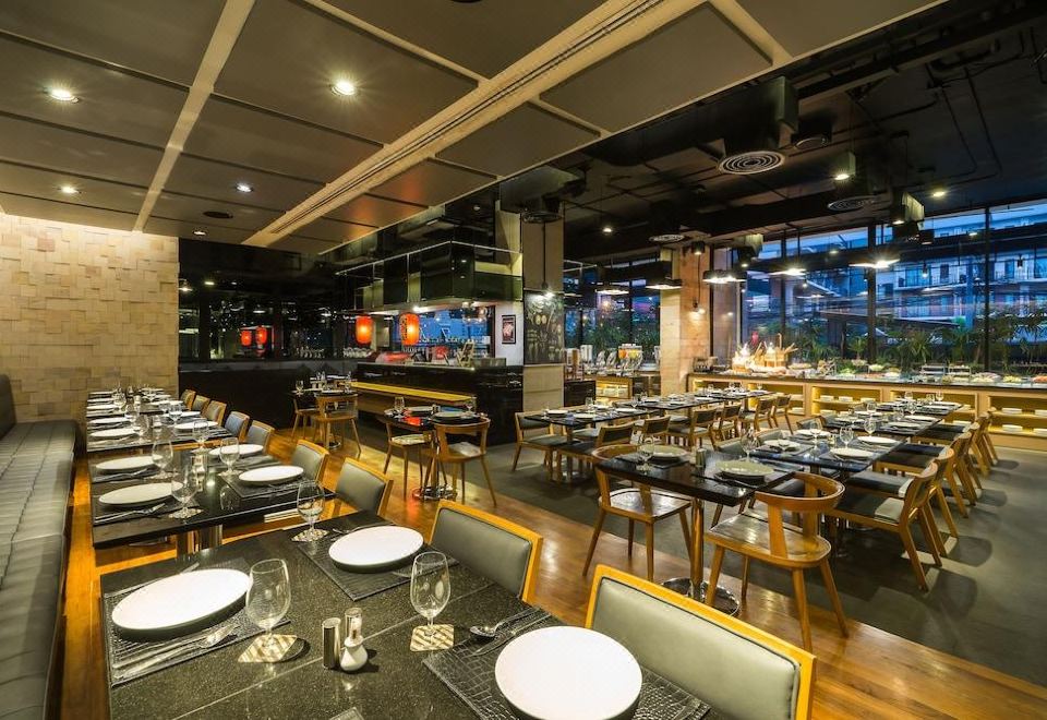 ร้านอาหาร The Patio ของ Hotel Vista Pattaya สำหรับอาหารเช้าบุฟเฟ่ต์