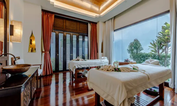 Quan Spa ของ JW Marriott Khao Lak บรรยากาศเงียบสงบเน้นไม้และน้ำ