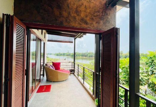 บรรยากาศริมคลองปากประและทุ่งนารอบ Canal Village Pakpra พัทลุง