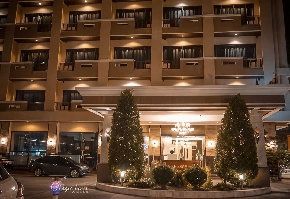 มุมบรรยากาศภายในโรงแรม The Centris Hotel พัทลุง