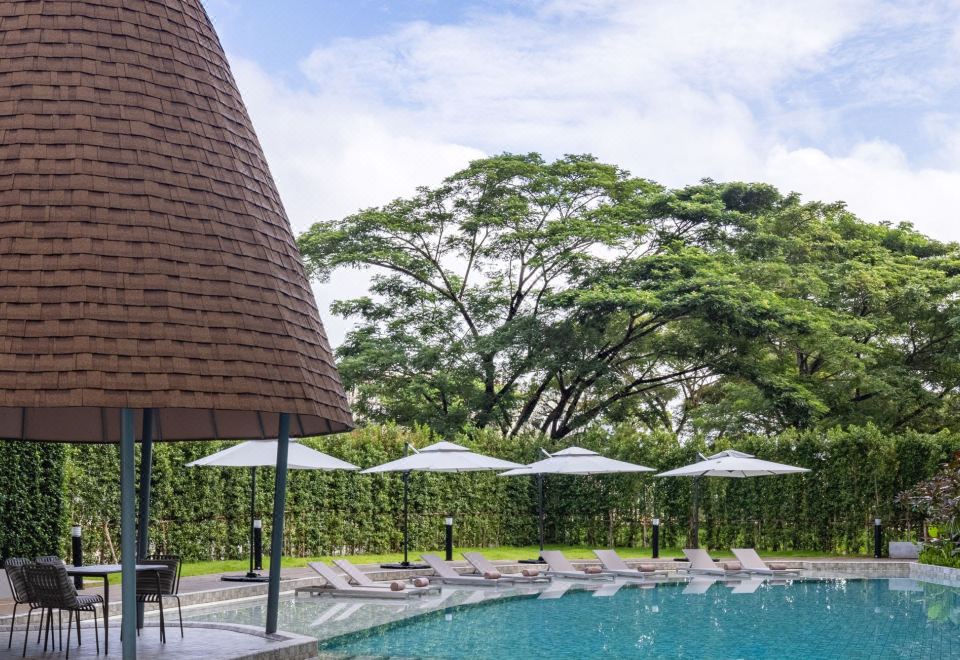 อาคารและล็อบบี้ของ Dusit Princess Phatthalung ใจกลางเมืองพัทลุง