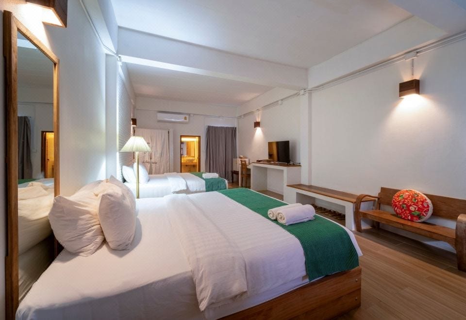 พื้นที่ส่วนกลางและสวนของ A Day In Phetchabun บูทีค B&B ในเมืองเพชรบูรณ์