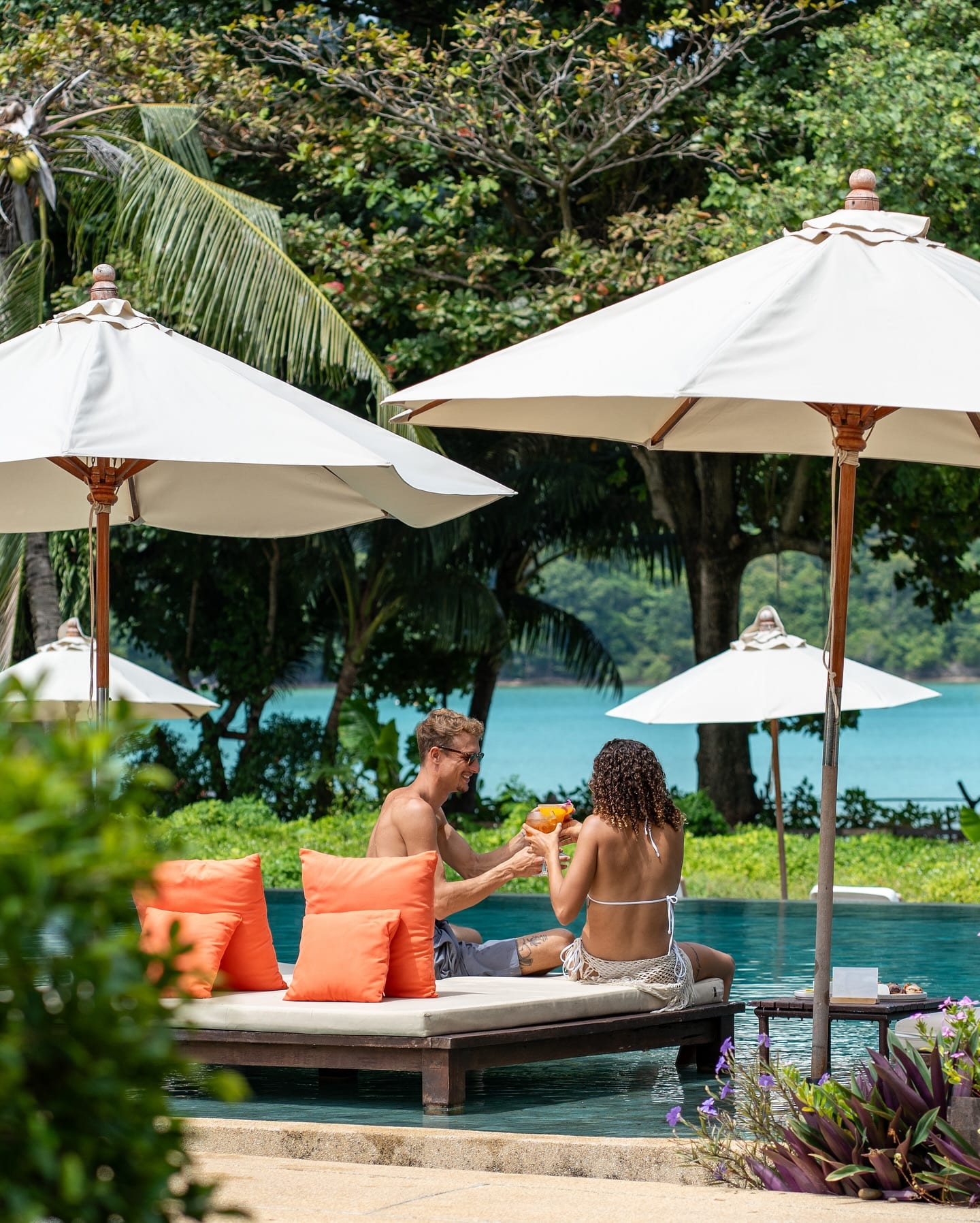 Rooms and villas at PP Princess Resort beside the beach on Koh Phi Phi Don
