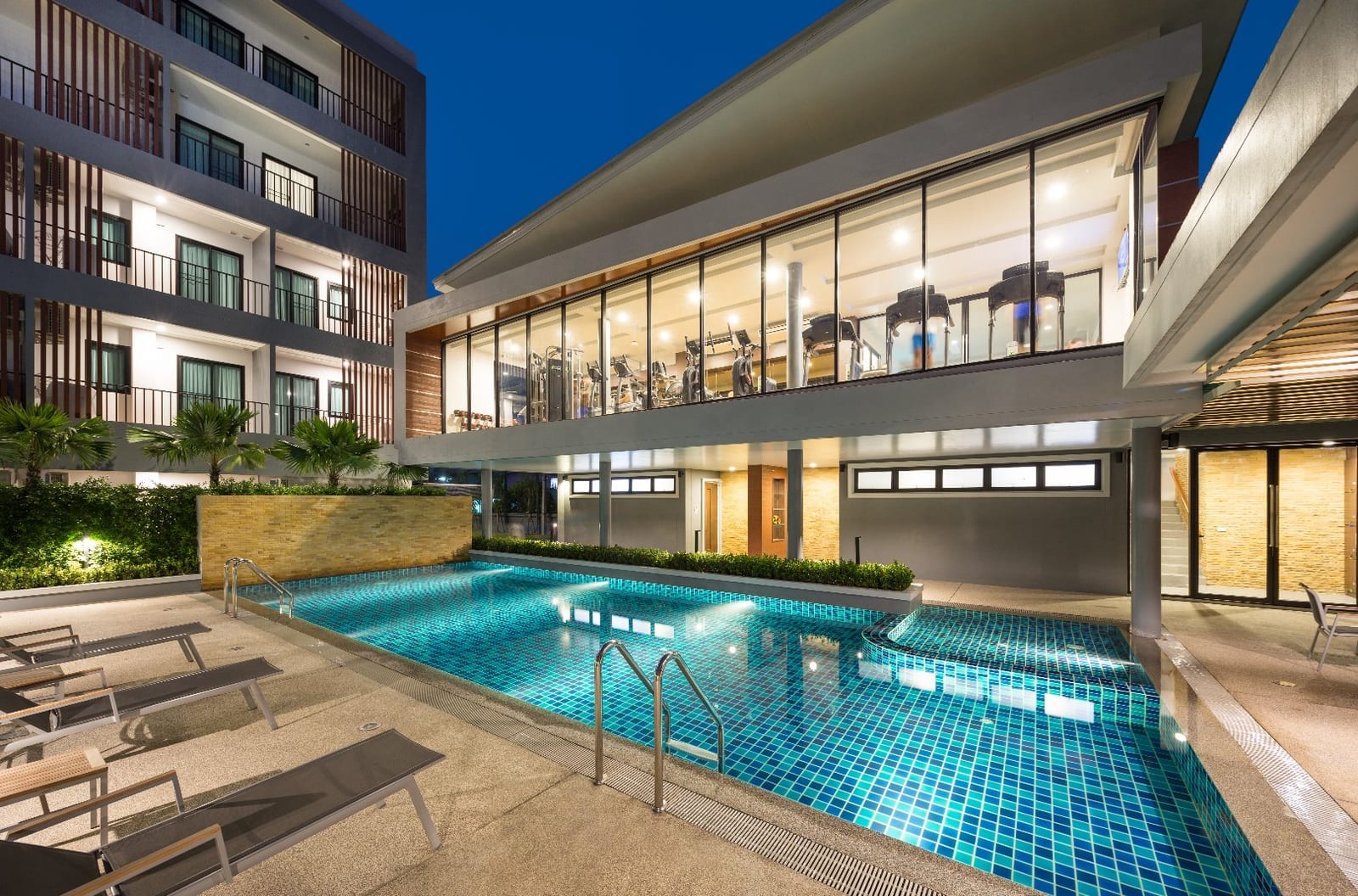 คลับเฮาส์และพื้นที่ส่วนกลางของ The Canal 304 Hotel & Residence ย่านนิคม 304 ศรีมหาโพธิ