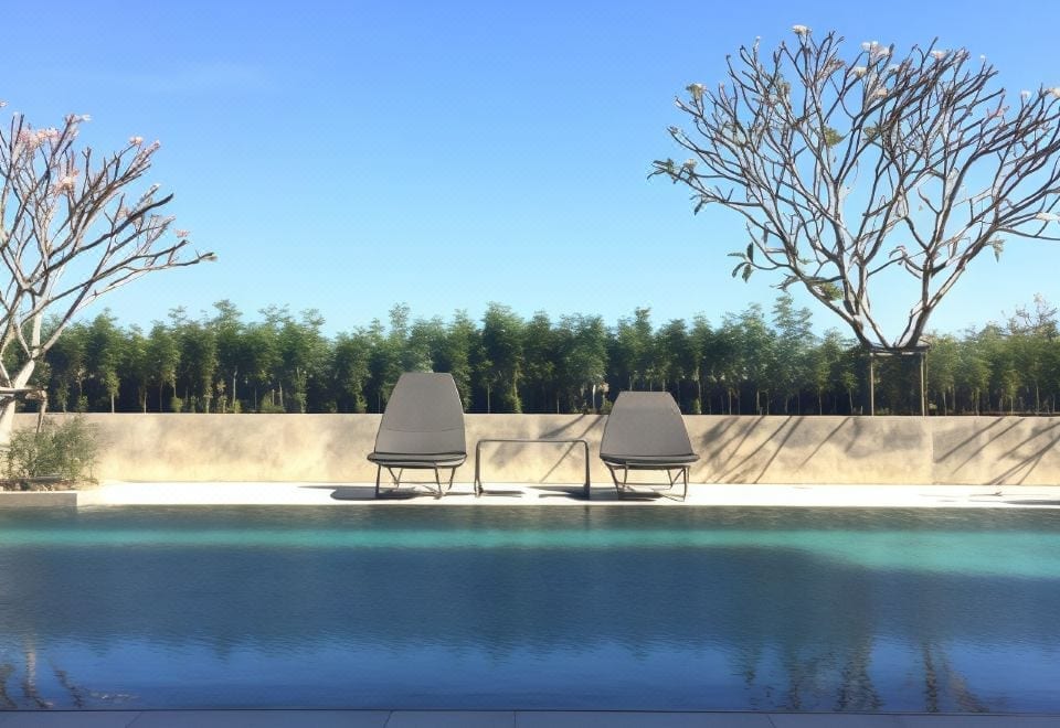 อาคารและภูมิทัศน์สไตล์ญี่ปุ่นของ The Garden 304 ย่านศรีมหาโพธิ