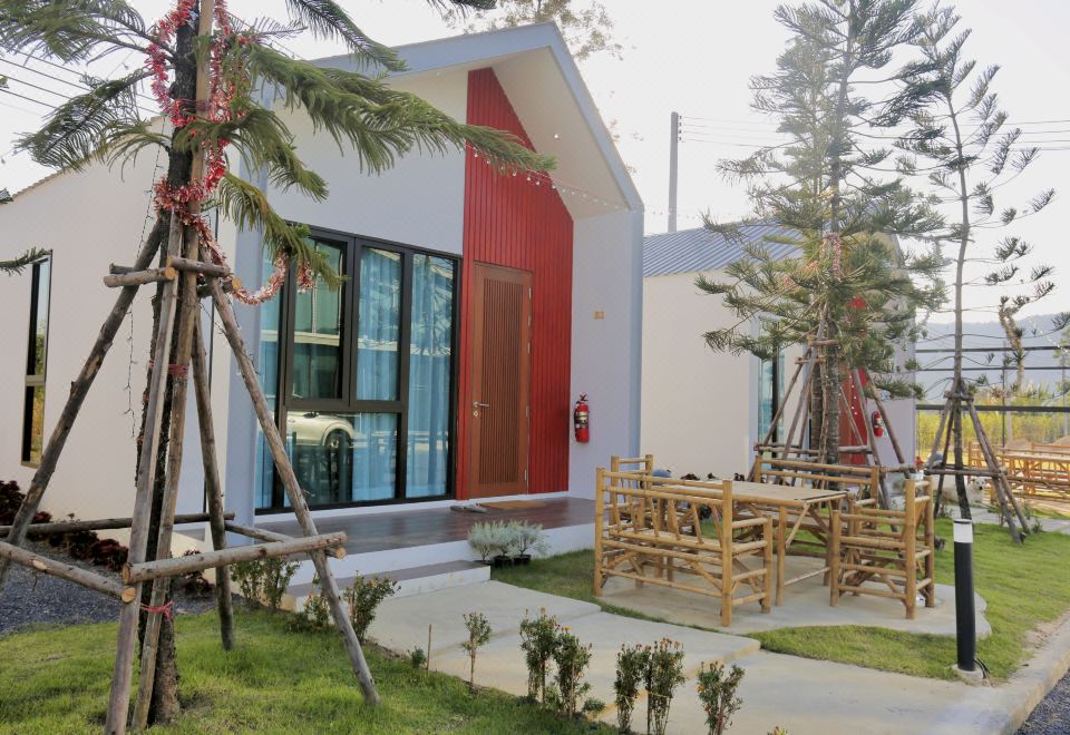 บ้านพักส่วนตัวของ myrrh. Resort ปราจีนบุรี ท่ามกลางสวนเชิงเขา