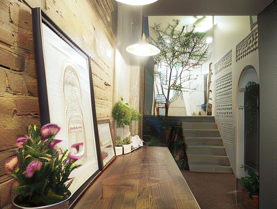 บรรยากาศตัวอาคารและมุมนั่งเล่นของ A Day Inn Ranong Hostel ในเมืองเก่าระนอง