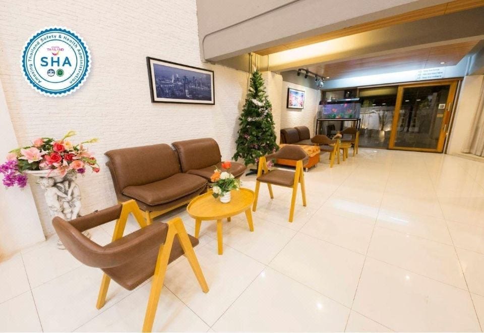 บรรยากาศโรงแรมและสวนของ My Room by Sermsub บ้านใหม่หนองไทร อรัญประเทศ