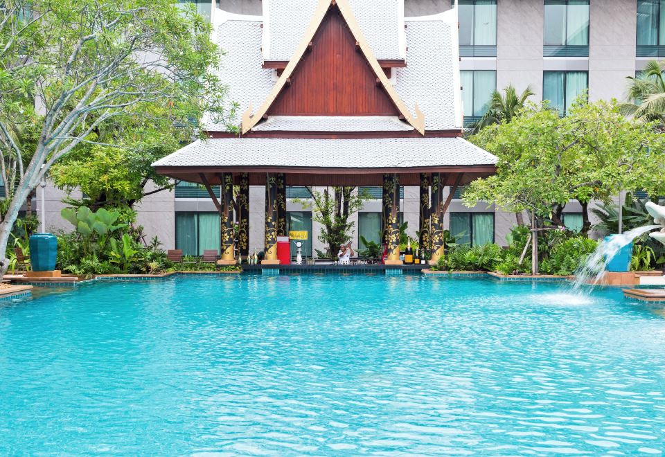 ล็อบบี้และพื้นที่ส่วนกลางของ Hyatt Regency สุวรรณภูมิ