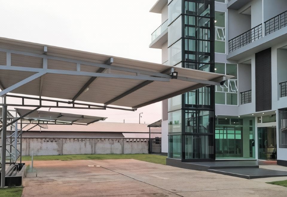 อาคารและห้องพักของ River Residence Saraburi ในตำบลตะกุด ตัวเมืองสระบุรี