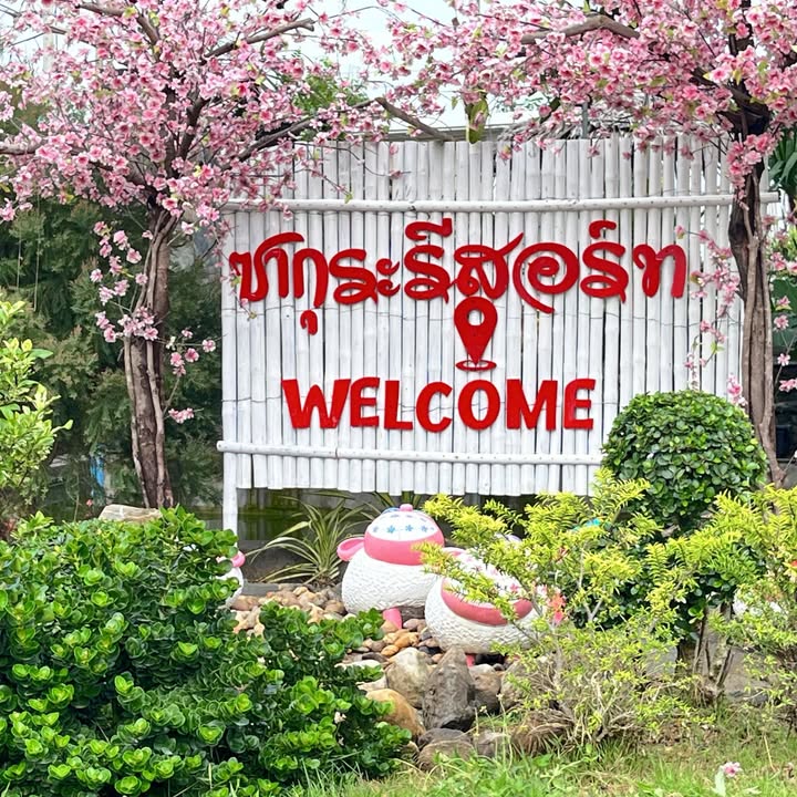 ห้องพักเรียบง่ายของรีสอร์ทบ้านพักราคาเบาในย่านวังม่วง
