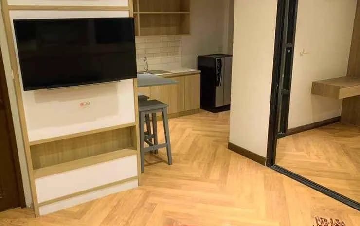 ห้องสตูดิโอของ 168 Studio Hotel Ubon Ratchathani ตกแต่งเรียบสะอาดพร้อมเตียงใหญ่