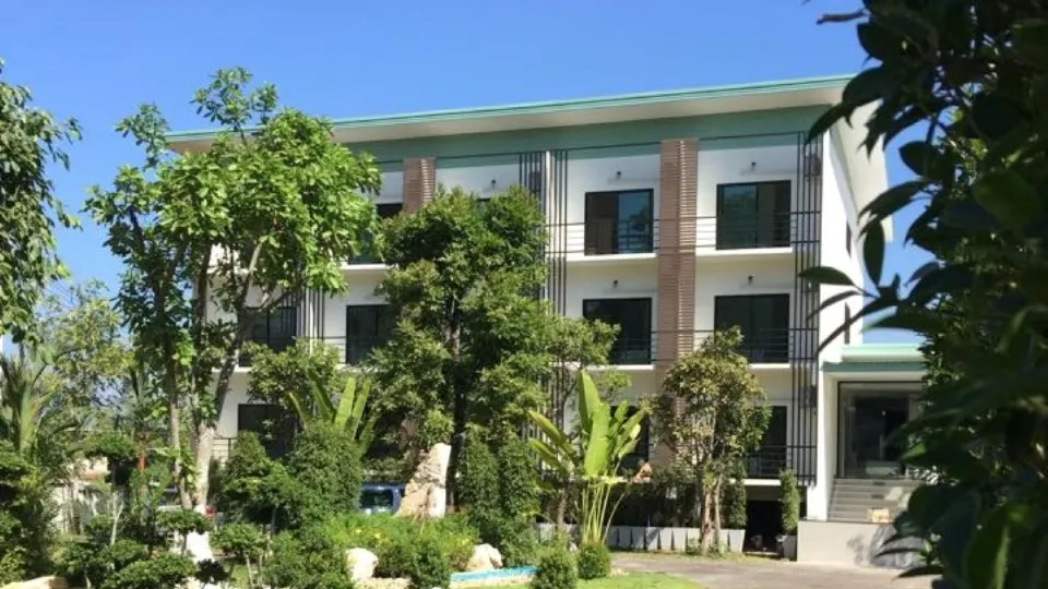 มุมระเบียงและพื้นที่ส่วนกลางของ Sunee Boutique Hotel อุตรดิตถ์