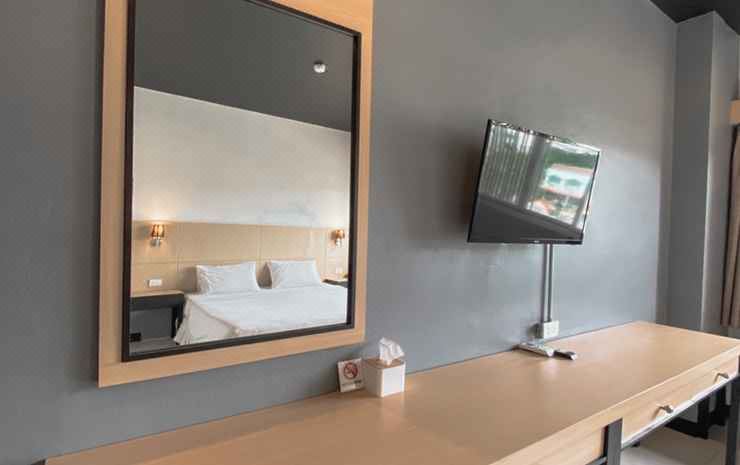 ห้องพักสไตล์เรียบของ Garden View Betong เตียงนุ่มและห้องกว้าง