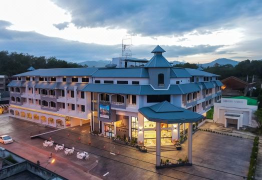 ห้องพักของ Grandview Landmark Betong โทนสว่าง เตียงนุ่ม พื้นที่กว้าง