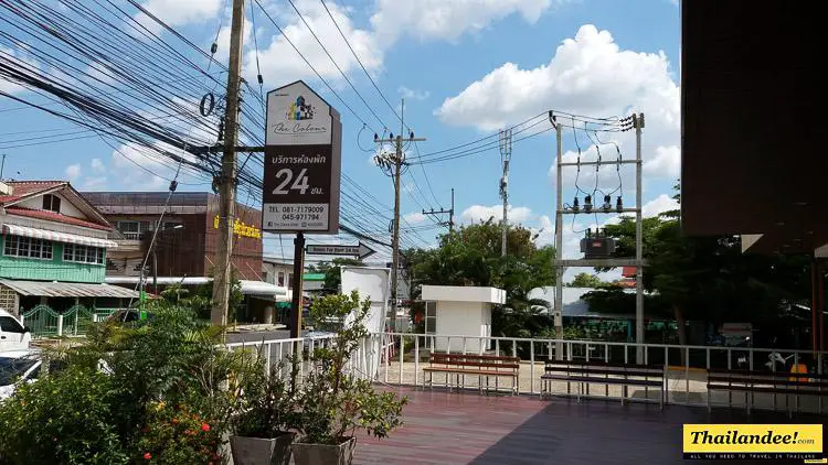 ภายในโรงแรม The Colour Hotel ยโสธร โทนสีสันสดใสแบบ design hotel